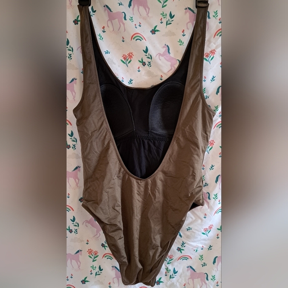 EUC Banana Moon Caya Coco Boho Neutral Swim 1 Piece Bathing Suit SZ 8/10 44EU - Picture 2 of 7